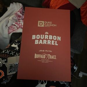 Duke Cannon Bourbon Barrel Men's Grooming Set - Red